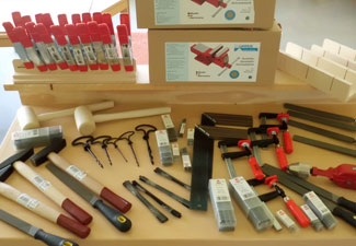 Schraubst&ouml;cke und Werkzeug